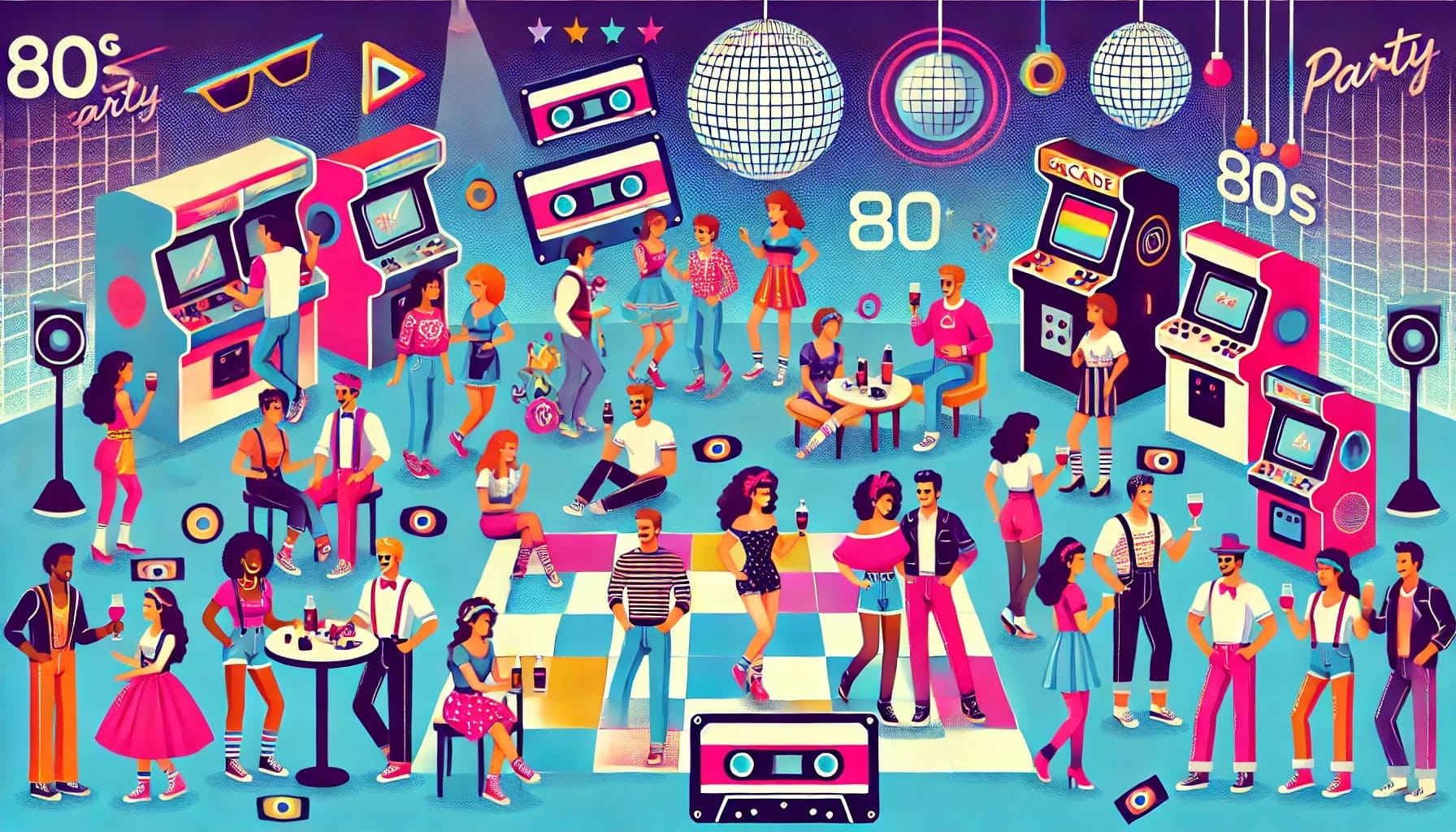 80s theme party